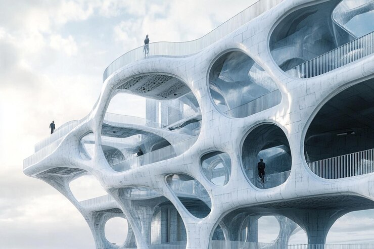 Foto diseños arquitectónicos que responden al movimiento humano