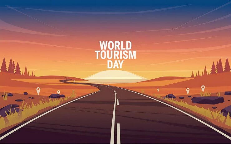 Diseños creativos de carteles para el Día Mundial del Turismo