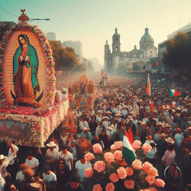 Diseños con la Madre de Jesús para Da de la Virgen de Guadalupe y Santa Rosa de Lima