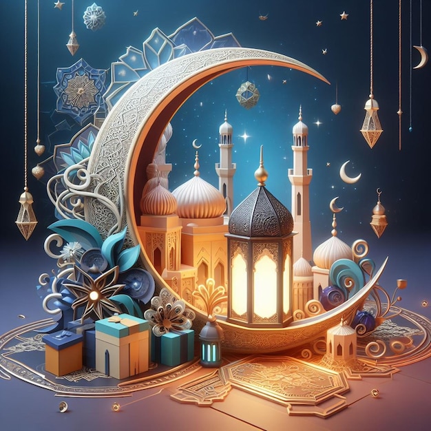 Diseños para todos los eventos islámicos como Mahe Ramadan y Eid ul Fitr