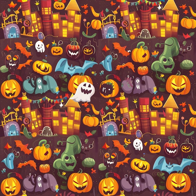 Disfraces mágicos de Halloween Caramelos y cuentos espeluznantes