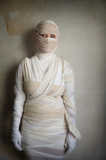 disfraz de momia egipcia