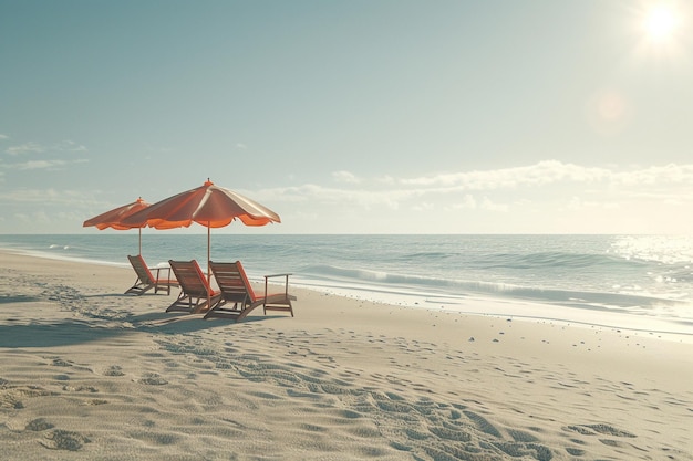 Disfruta de un día de playa soleado