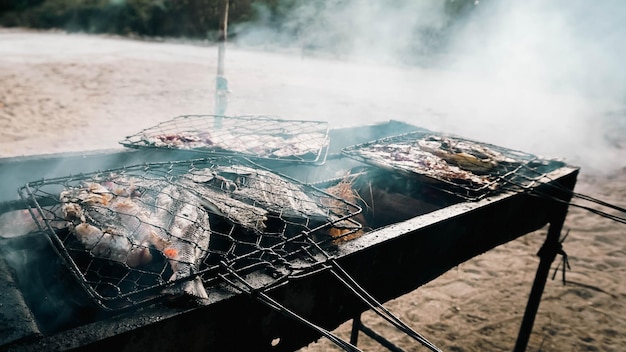 Disfruta de la playa Serangan de pescado a la parrilla en la isla paradisíaca de Bali