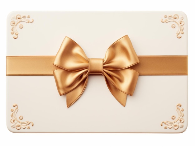 Foto disfrute del lujo desvelar esta elegante tarjeta de regalo de oro su clave para las compras de lujo