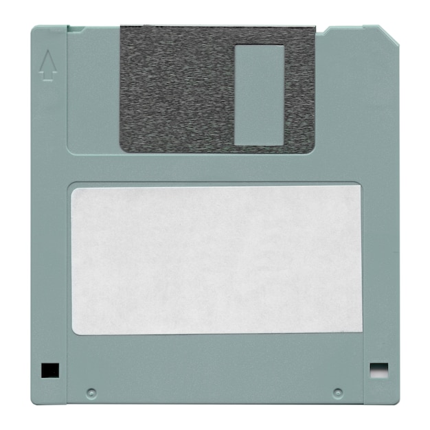 Foto diskette isoliert