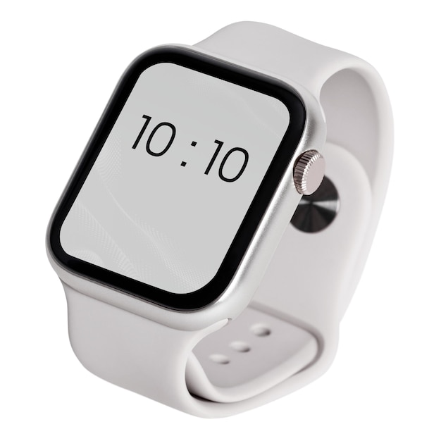 Dispositivo digital de maqueta de pantalla de reloj inteligente