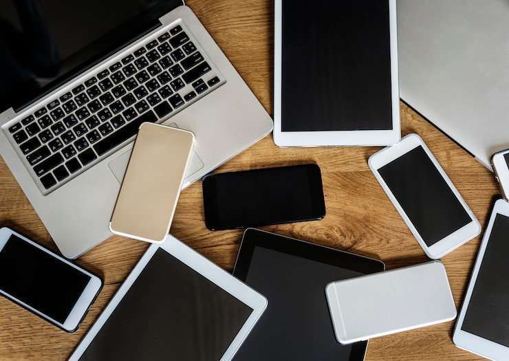 Foto dispositivo de tecnología de dispositivos digitales.