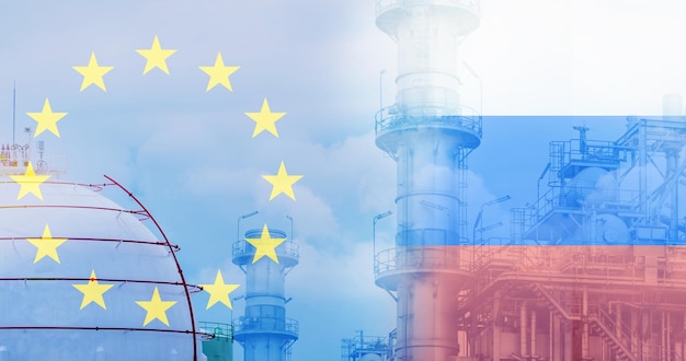 La disputa del gas entre Rusia y la UE y la dependencia europea del concepto energético ruso GNL o licuado natural