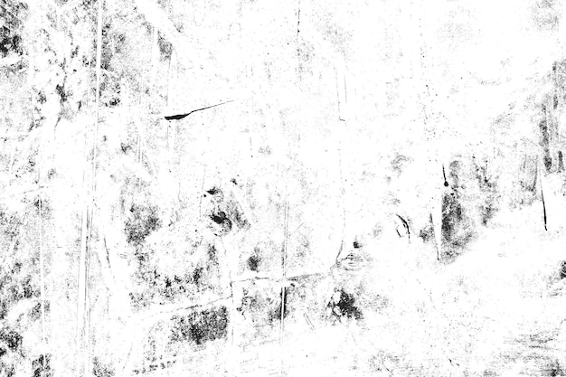 Distress Overlay Texture Grunge-Hintergrund aus Schwarz und Weiß Schmutziges monochromes Muster der alten abgenutzten Oberfläche