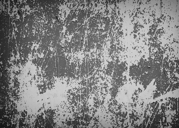 Distressed Overlay-Textur aus verrostetem, geschältem Metall, Grunge-Hintergrund, abstrakter Halbton