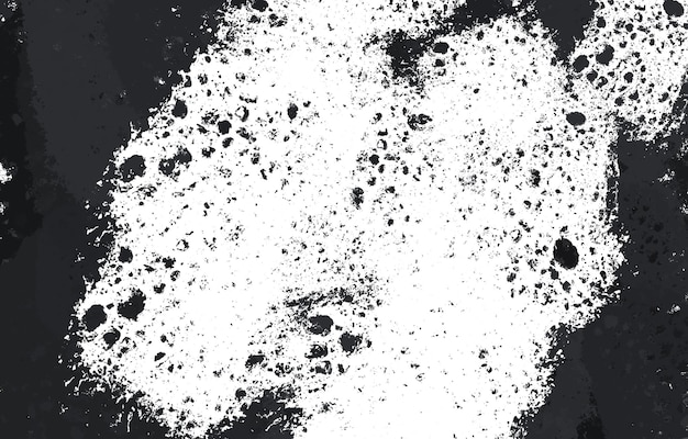 Distressed Overlay-Textur aus verrostetem, geschältem MetallGrunge Black And White Urban Texture Dark Messy