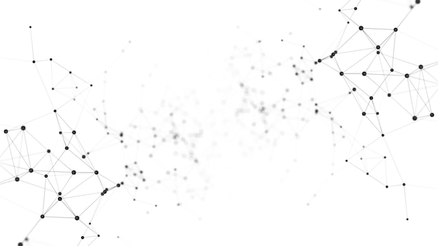 Distribución de datos en la red Fondo digital de transferencia de información Representación 3D