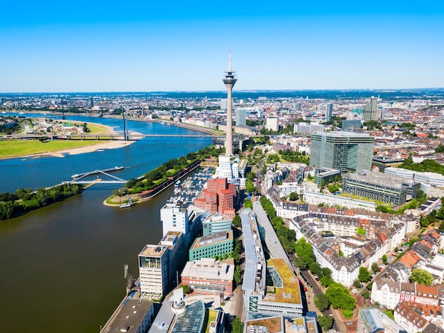 Distrito de Medienhafen Media Harbour Dusseldorf