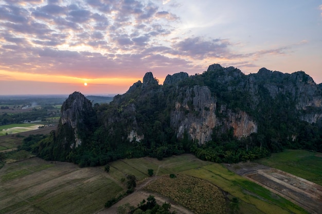 Distrito de noen maprang phitsanulok invisível tailândia