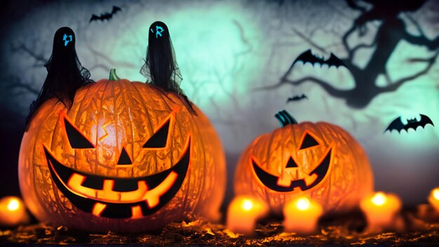 Diversas y espeluznantes ideas de tallado de calabazas de Halloween se inspiran para sus celebraciones inquietantes