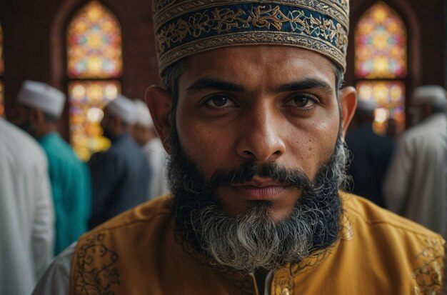 Foto la diversidad en la adoración en las mezquitas