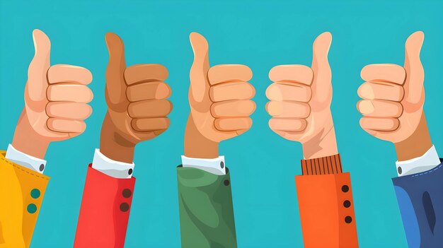 Diversidad Aprobación Gesto positivo Unidad multicultural Concepto de éxito