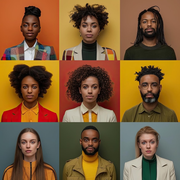 Foto diversidade racial