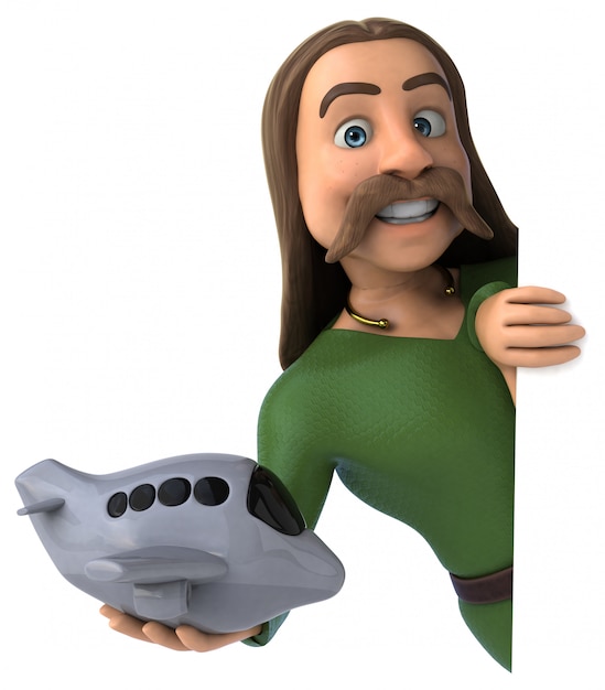 Diversión Galia - Ilustración 3D