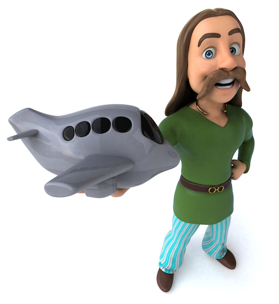 Diversión Galia - Ilustración 3D