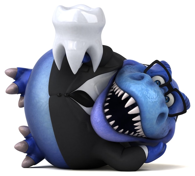 Diversión Trex - Ilustración 3D