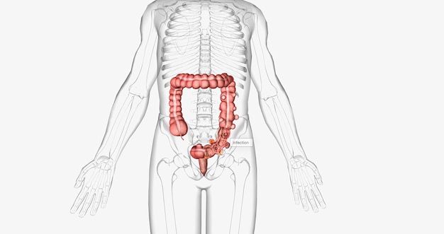 La diverticulosis ocurre cuando se desarrollan pequeñas bolsas abultadas en el tracto digestivo.