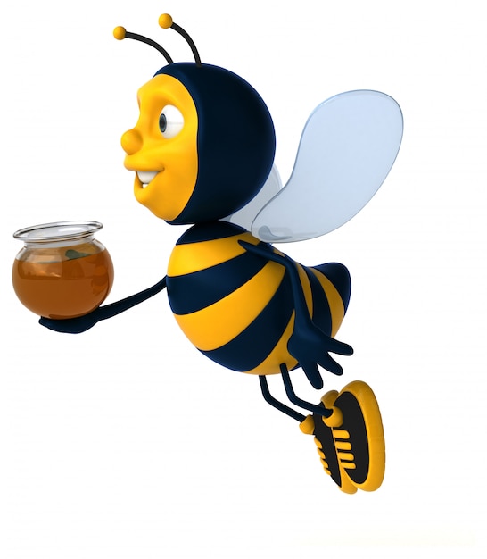 Divertida animación de abejas