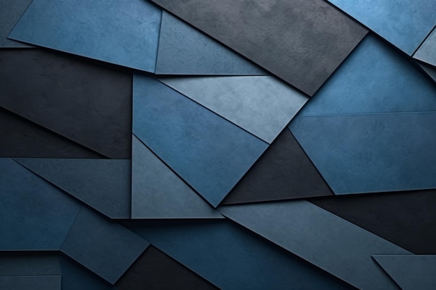 Divisão Diagonal Dinâmica Explorando a Interação Hipnotizante de Azul e Cinza Escuro com 32 Textur
