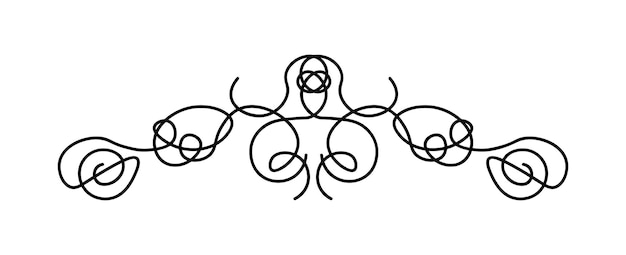 Divisor giratório de linha preta Este divisor preto versátil com curvas elegantes