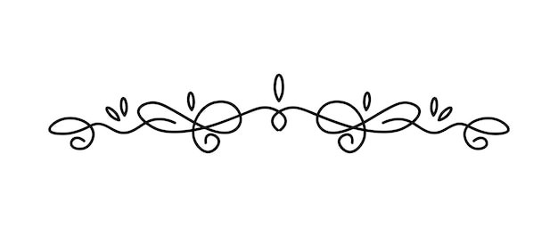 Divisor giratório do conjunto de linhas pretas Demonstração do charme elegante deste estilo de linhas pretas