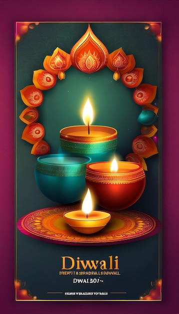 Foto diwali-banner hintergrund