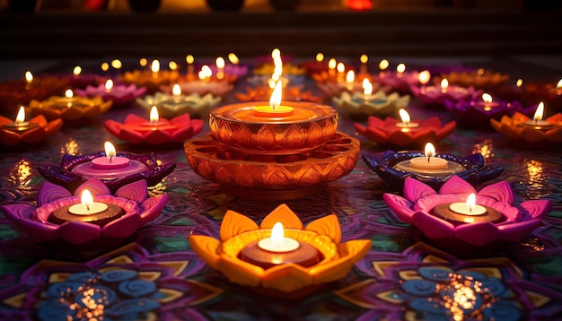 Diwali-Dekorationen