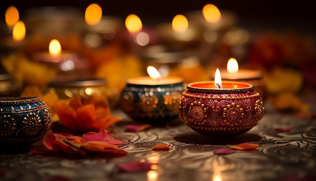 Diwali-Dekorationen