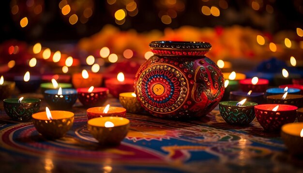 Diwali-Dekorationen