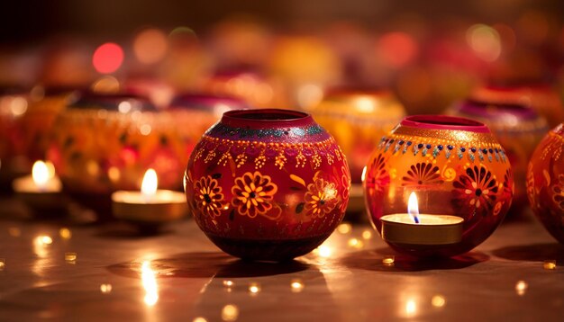 Diwali-Dekorationen