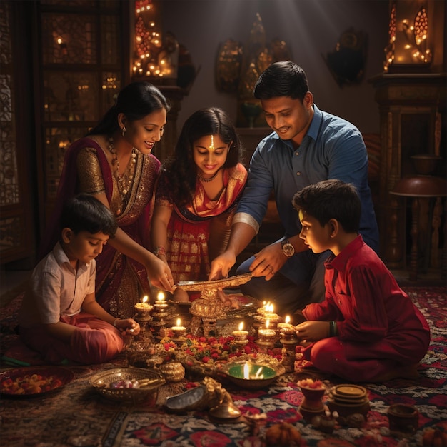 Diwali-Feierlichkeiten