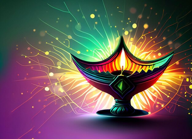 Diwali-Hintergrund