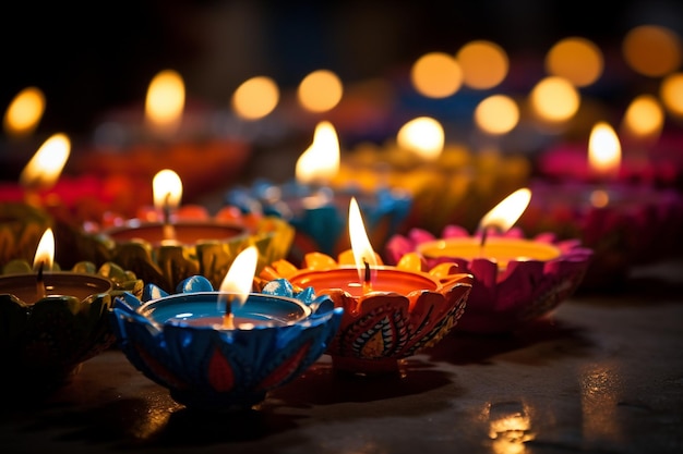 Diwali ist ein glänzendes Fest