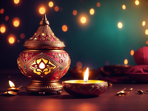 Diwali-Lichterfest, Diwali-Feier, Diwali-Dekorationen, Diwali-Fest, Diwali-Lichter