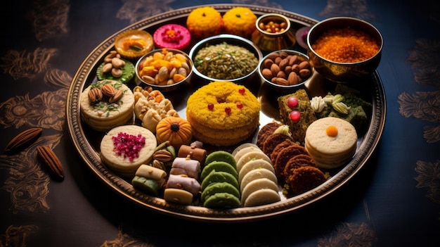 Diwali Süßigkeiten Sortiment