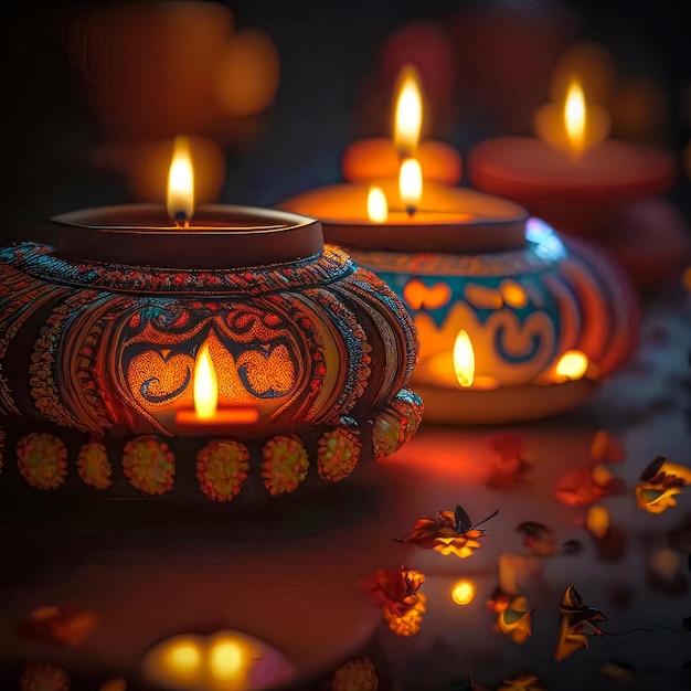 Diwali symbolisiert das Fest des Lichts und der Wahrheit