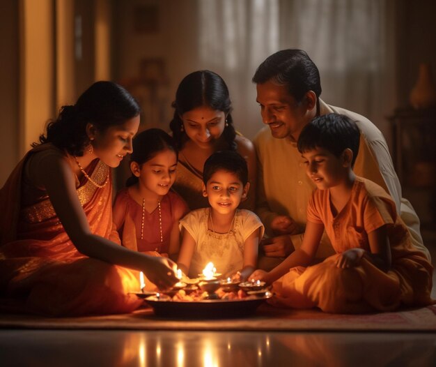 Diwali Un tiempo para la familia y los amigos