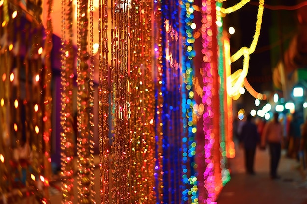 Diwali Traumlandschaft Ätherische Lichter