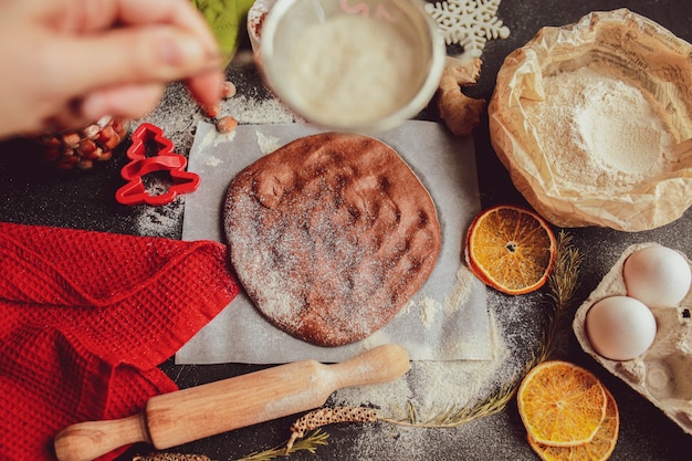 DIY Lebkuchen zu Hause Ingwer- und Schokoladenkekse gemeinsam zubereiten Lebkuchen zu Hause kochen