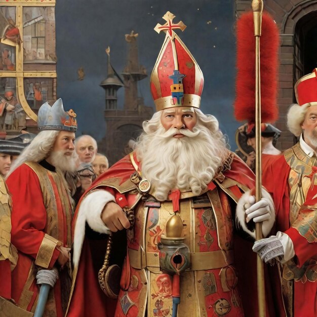 Foto dizendo adeus ao seu cavalo aposentado amerigo tradução sinterklaas significa são nicolau