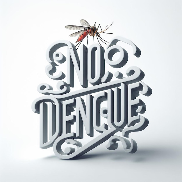 Foto dizer não ao dengue