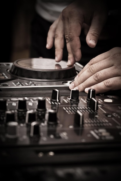 DJs spielen Musik