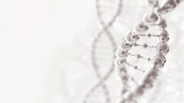 DNA antecedentes médicos biotecnologia gene hélice branco antecedentes futuristas