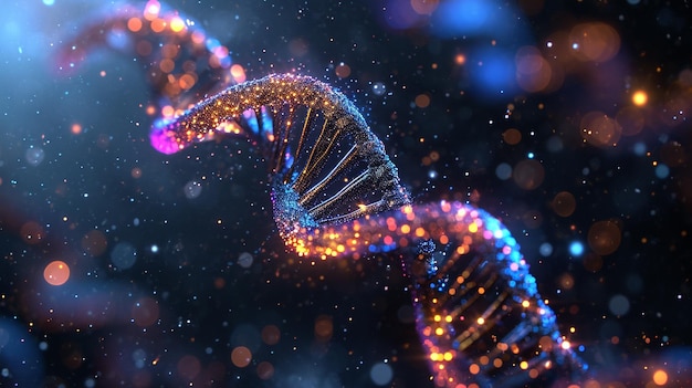 DNA, Desoxyribonukleinsäure, Nukleinsäure, genetischer Code, Zellstruktur, Molekül, lebender Organismus, RNC-Genetik, Proteine, Wissenschaft, Biotechnologie, Nukleotid, Medizin, Biologie, Leben